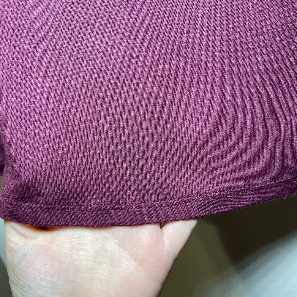 Glitz Women's Long Sleeve Purple Knit Top - Picture 8 of 12